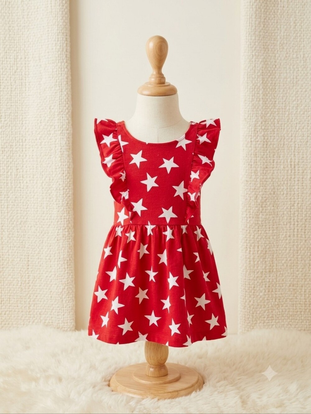 Carter’s Red & White Star Sundress – Patriotic Cutie – 2T